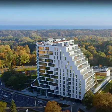 Mieszkanie Z Widokiem Na Morze Trojmiasto Gdansk - Plaza - Klima - Sauna I Silownia - Parking