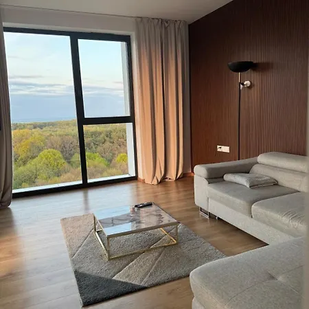 Mieszkanie Z Widokiem Na Morze Trojmiasto - Plaza - Klima - Sauna I Silownia - Parking 格但斯克