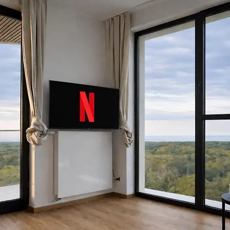 公寓 Mieszkanie Z Widokiem Na Morze Trojmiasto - Plaza - Klima - Sauna I Silownia - Parking *