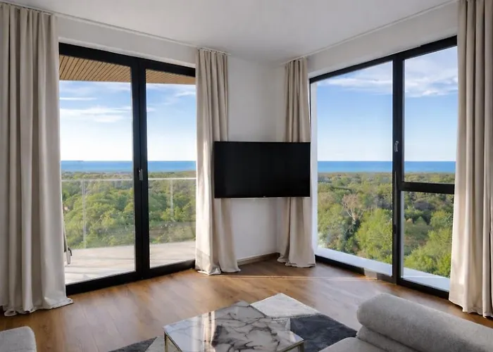 Mieszkanie Z Widokiem Na Morze Trojmiasto - Plaza - Klima - Sauna I Silownia - Parking Danzica